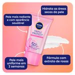 Protetor Solar Facial Nivea Sun Triple Protect Pele Radiante FPS50 40ml